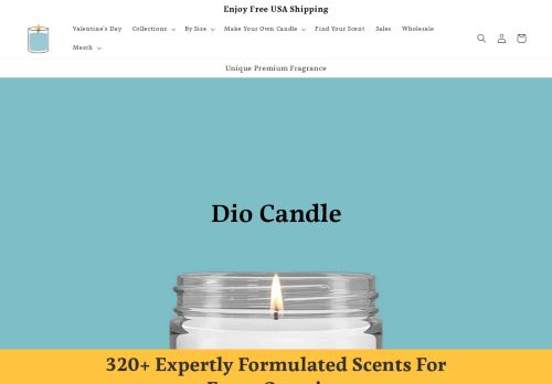 Dio Candle Company capture - 2024-01-18 08:35:09