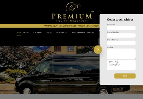 Premium Limousine Services capture - 2024-01-18 11:16:45