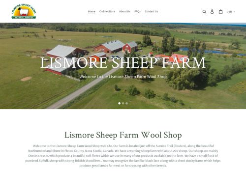 Lismore Sheep Farm Wool Shop capture - 2024-01-18 14:01:07