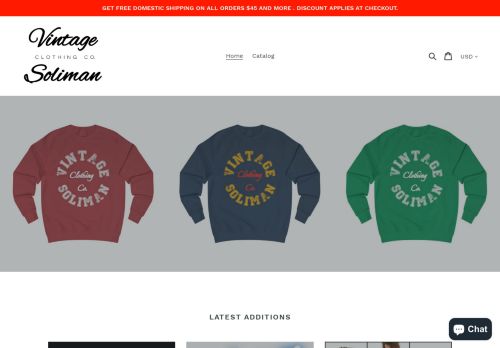 Vintage Soliman Clothing capture - 2024-01-18 14:26:46