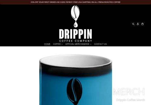 Drippin Coffee Company capture - 2024-01-18 17:31:54