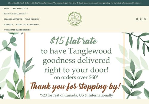 Tanglewood Garden & Farm Fine Artisan Organic Herbal Soap capture - 2024-01-18 20:07:03