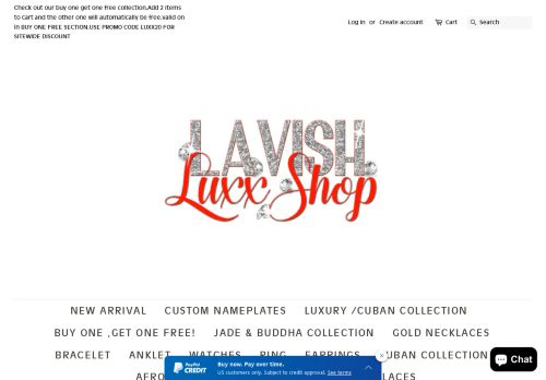 Lavish Luxx Shop capture - 2024-01-18 20:31:30