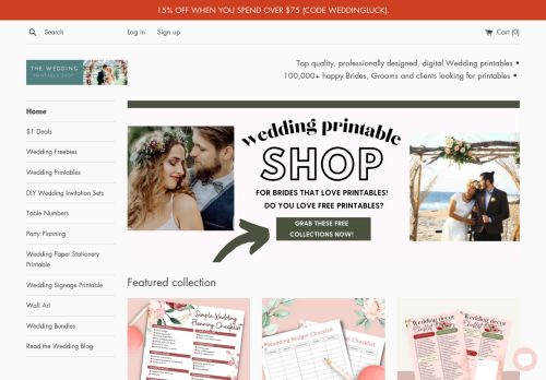 The Wedding Printable Shop capture - 2024-01-19 05:58:25