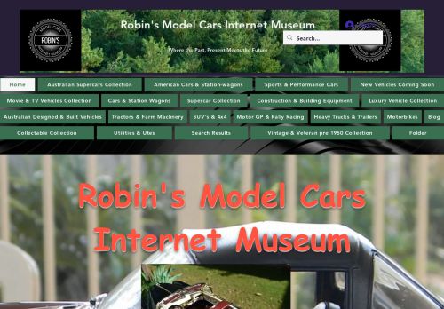 Robins Model Cars Internet Museum capture - 2024-01-19 07:27:30