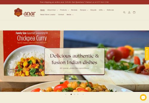 Anar Gourmet Foods capture - 2024-01-19 19:23:06