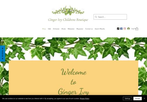 Ginger Ivy Childrens Boutique capture - 2024-01-20 00:35:52