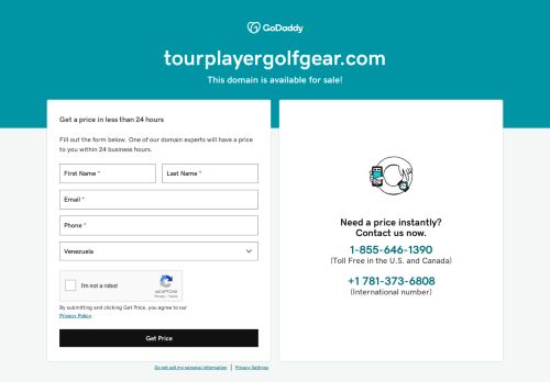 Tour Player Golf Gear capture - 2024-01-20 12:51:08