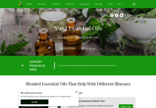 Nuna Essential Oils capture - 2024-01-20 13:07:11