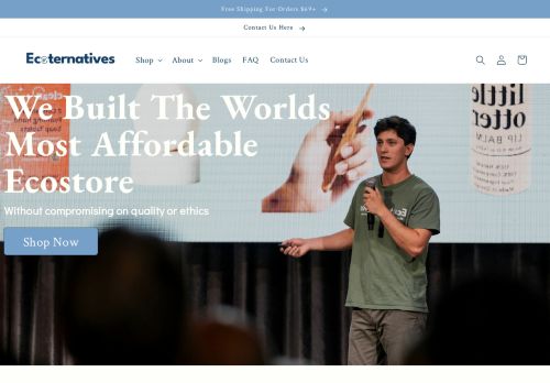 Ecoternatives capture - 2024-01-20 15:16:32