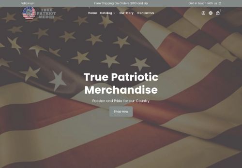 True Patriot Merchandise capture - 2024-01-20 17:51:50