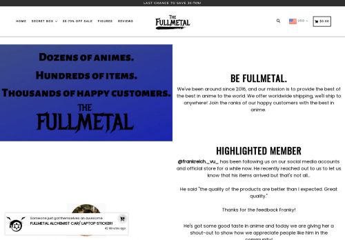 Fullmetal Alchemist Store capture - 2024-01-20 20:24:21