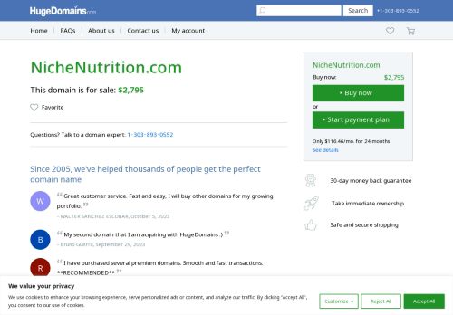 Niche Nutrition capture - 2024-01-21 00:13:21