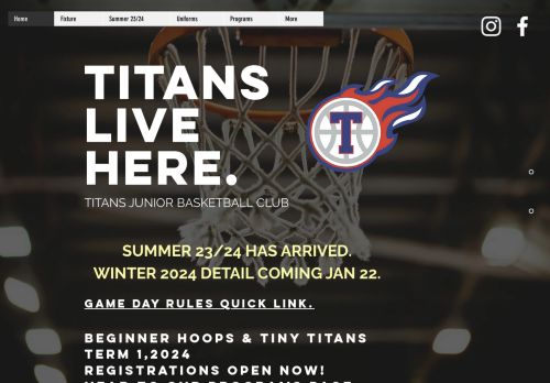 Titans Junior Basketball Club capture - 2024-01-21 04:27:47