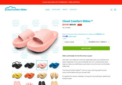 Cloud Comfort Slides capture - 2024-01-21 09:24:18