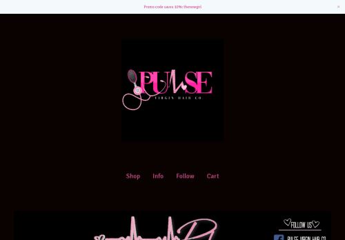 Pulse Virgin Hair Co capture - 2024-01-21 10:00:42