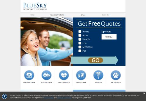 Blue Sky Insurance Solutions capture - 2024-01-21 11:41:06