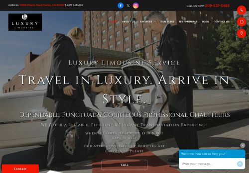 Luxury Limousine Service capture - 2024-01-21 13:55:15