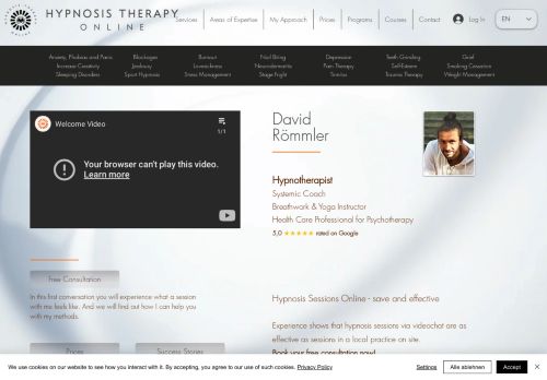 Hypnosis Therapy Online capture - 2024-01-21 17:54:31