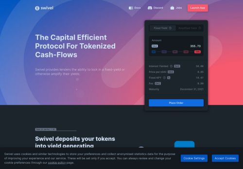 Swivel Finance capture - 2024-01-21 18:11:15