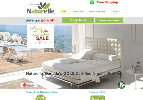 Naturelle Organic Beds capture - 2024-01-22 06:40:17