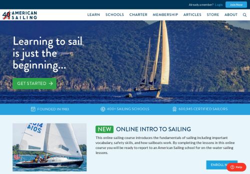 American Sailing Association capture - 2024-01-22 07:19:15