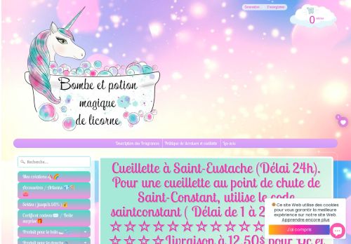 Bombe Et Potion Magique De Licorne capture - 2024-01-23 03:18:46