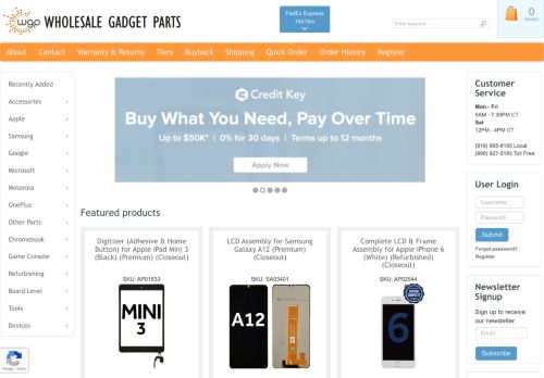 Wholesale Gadget Parts capture - 2024-01-23 06:15:08