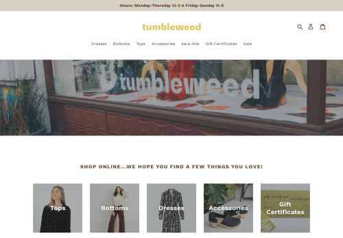 Tumbleweed Boutique capture - 2024-01-23 15:58:33