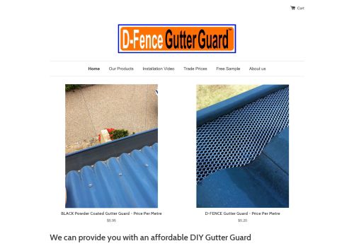 D Fence Gutter Guard capture - 2024-01-23 18:11:05