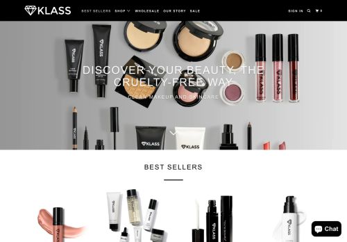 Klass Cosmetics & Skincare capture - 2024-01-23 19:41:04