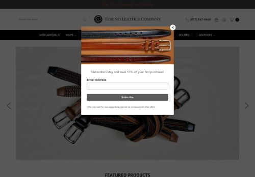 Torino Leather Company capture - 2024-01-23 22:07:25