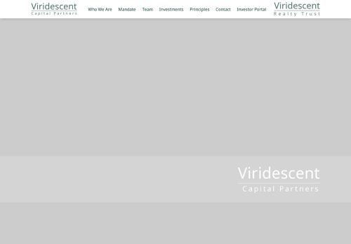 Viridescent Capital Partners capture - 2024-01-24 00:59:48