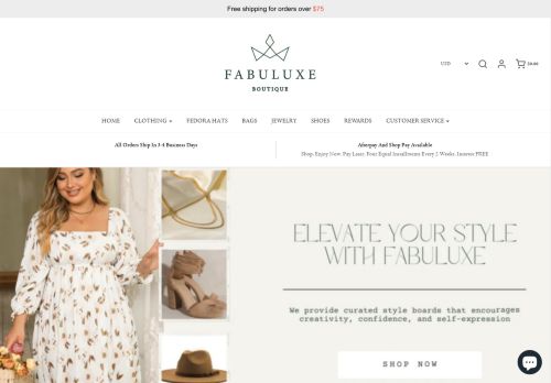 Fabuluxe Boutique capture - 2024-01-24 08:27:19