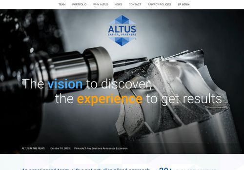 Altus Capital Partners capture - 2024-01-24 08:37:26