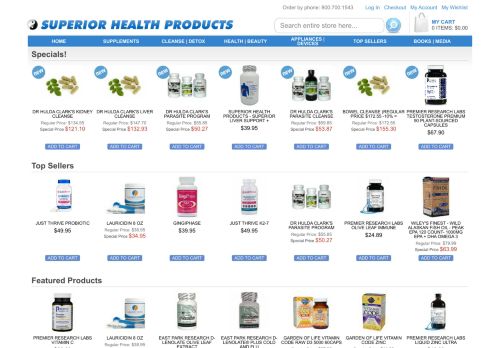 Superior Health Products capture - 2024-01-24 13:25:13