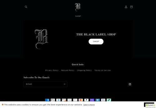 The Black Label Shop capture - 2024-01-24 16:13:59