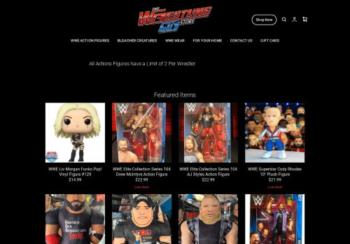 The Wrestling Guy Store capture - 2024-01-24 21:57:25