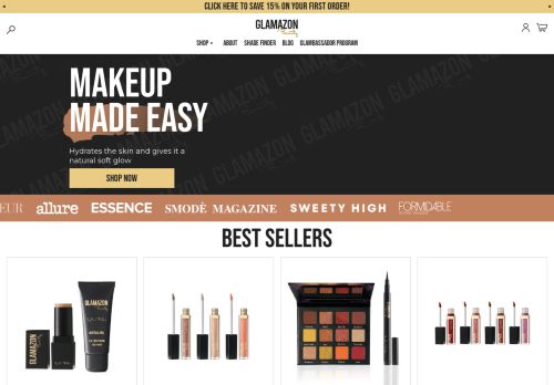 Glamazon Beauty Cosmetics capture - 2024-01-25 00:03:51