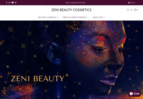 Zeni Beauty Cosmetics capture - 2024-01-25 09:49:29