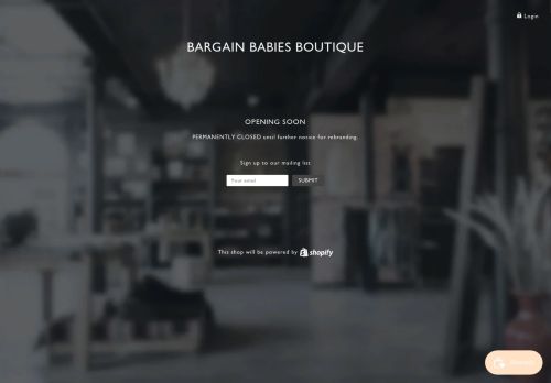 Bargain Babies Boutique capture - 2024-01-25 13:09:53