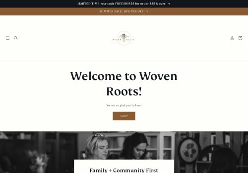 Woven Roots Retail capture - 2024-01-26 00:18:44