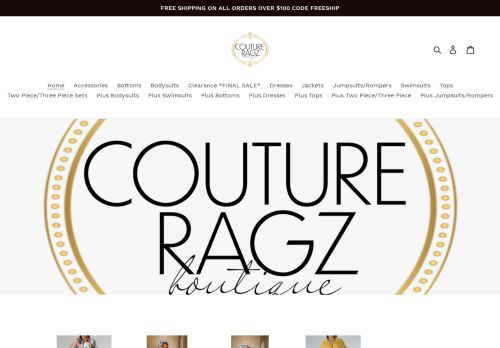 Couture Ragz Boutique capture - 2024-01-26 07:00:11