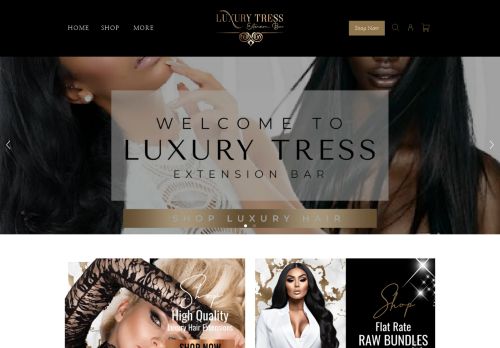 Luxury Tress Hair Extensions capture - 2024-01-26 17:41:08