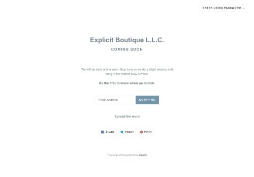 Explicit Boutique Llc capture - 2024-01-26 21:26:04