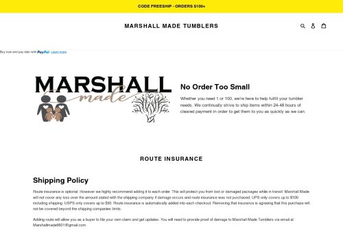 Marshall Made Tumblers capture - 2024-01-26 22:06:59