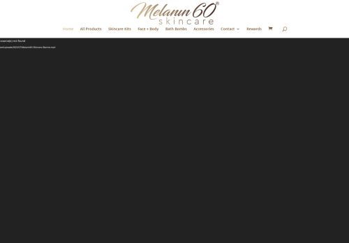 Melanin60 Skincare capture - 2024-01-26 22:43:34
