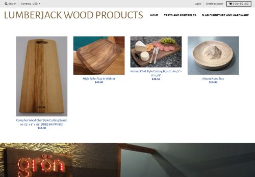 Lumberjack Wood Products capture - 2024-01-27 05:37:18