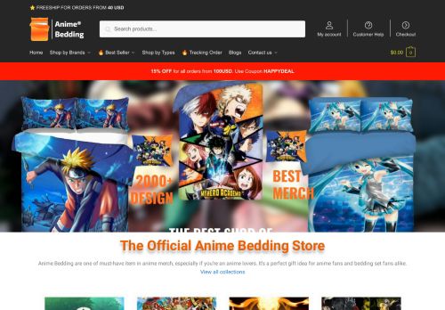 Anime Bedding Store capture - 2024-01-27 13:08:48