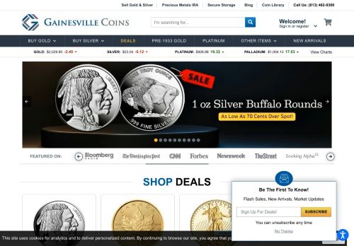 Gainesville Coins capture - 2024-01-27 16:27:17